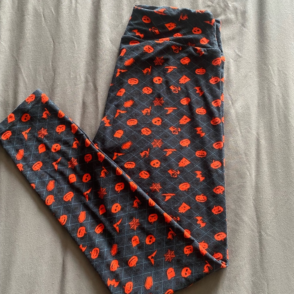 🎃 LuLaRoe Halloween Leggings size OS NWOT